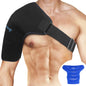 Shoulder Ice Pack Hands-Free Cold Therapy Wrap for Shoulder Pain Relief & Recovery