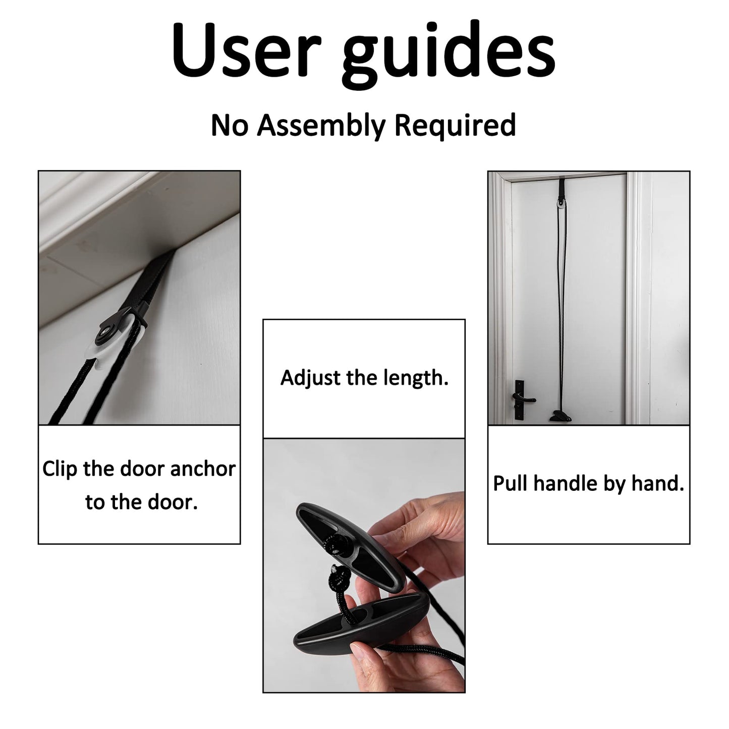 Over the Door Shoulder Pulley System for Passive Shoulder ROM