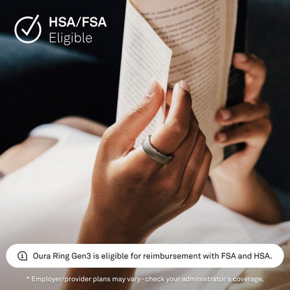 Oura Ring Gen3 Horizon Smart Ring for Biometric Health Tracking