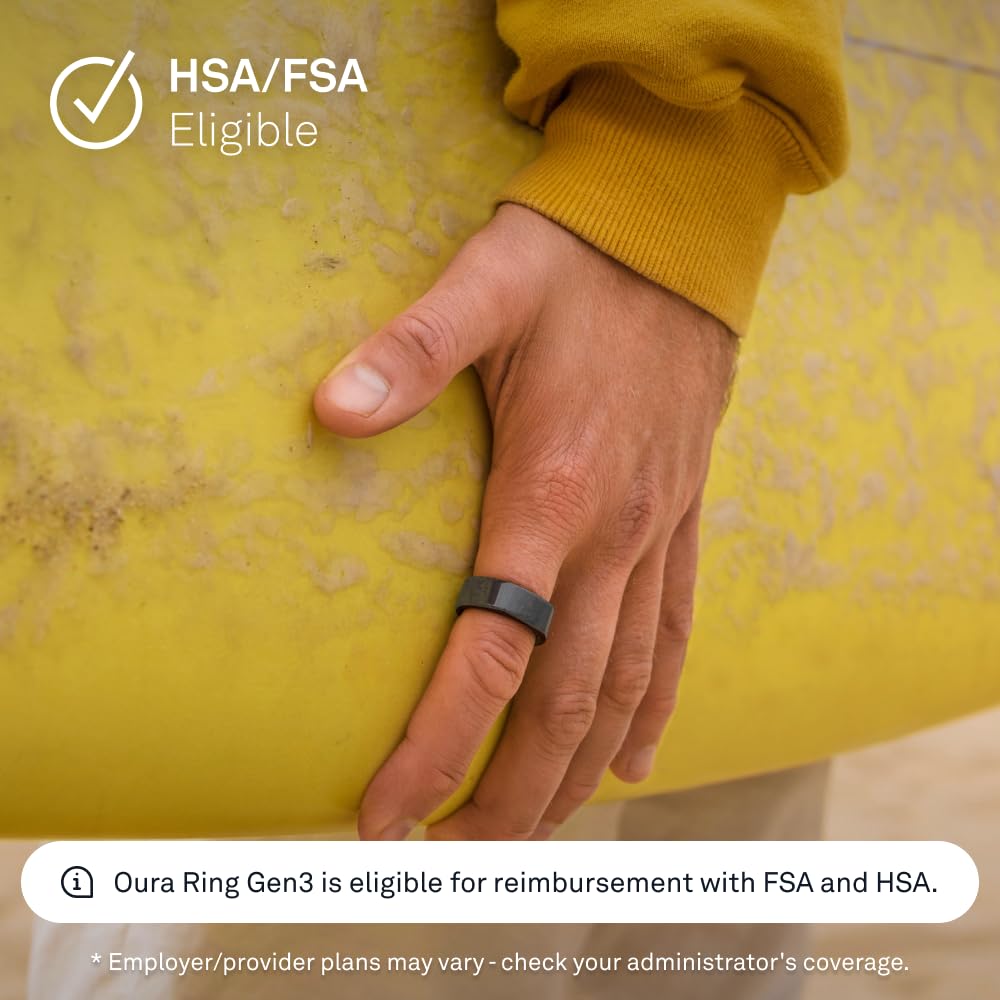 Oura Ring Gen3 Horizon Smart Ring for Biometric Health Tracking