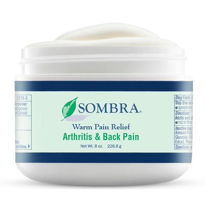 Sombra warming therapy gel tube for muscle comfort and tension relief