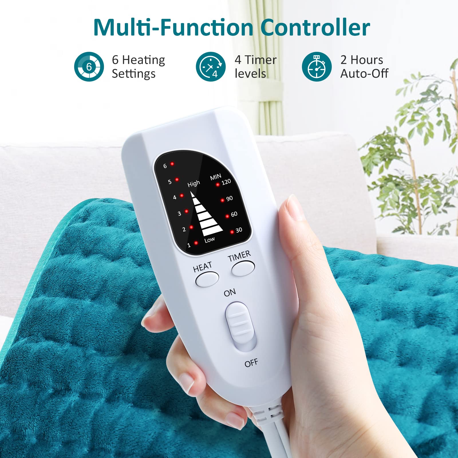 Machine Washable Electric Heating Pad