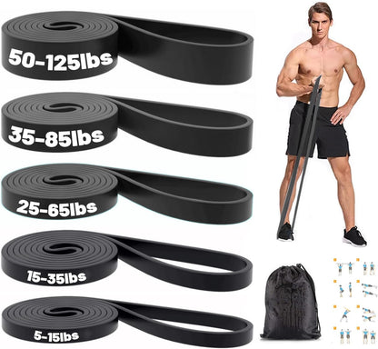 Extra Long Natural Latex Resistance Bands – Durable Loop Bands for Strength, Flexibility, and Mobility Training - imprüv