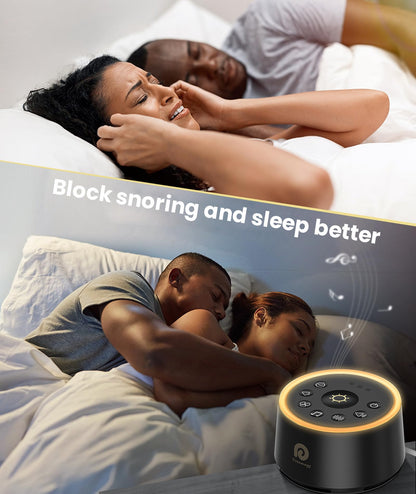 Ambient Light White Noise Sound Machine for Sleep & Meditation