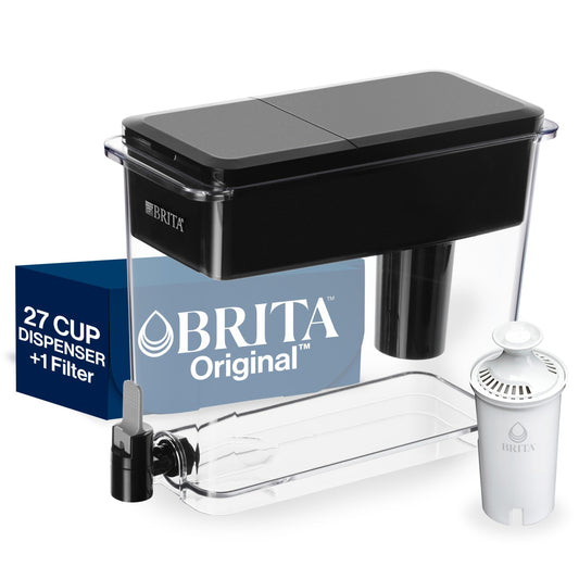 Brita UltraMax Standard Water Filter Dispenser, 27 Cup Capacity