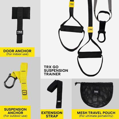 TRX GO Suspension Trainer for Full Bodyweight Workouts, All Levels - imprüv 