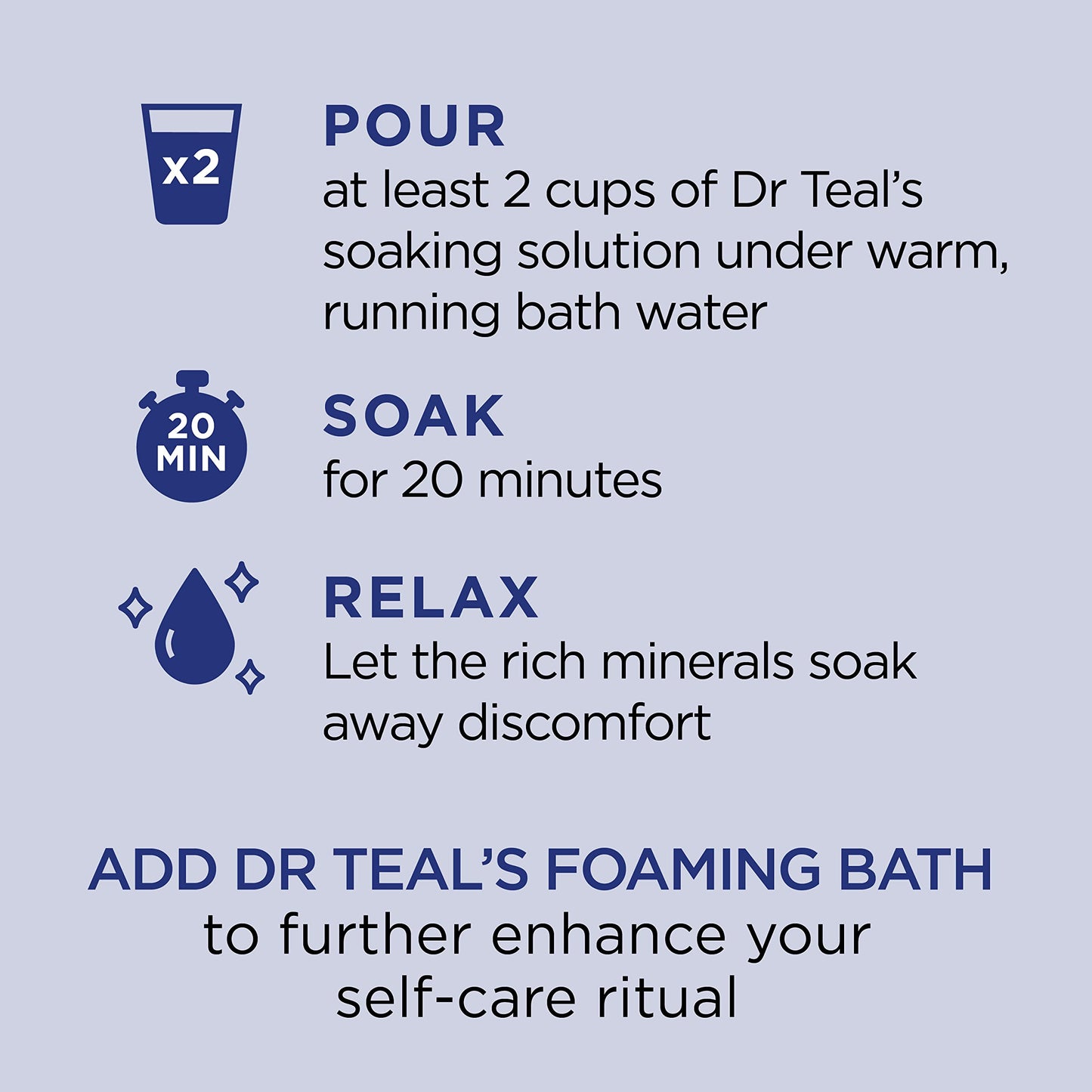 Dr Teal's Fragrance-Free Magnesium Epsom Salt, 4 lbs - imprüv 