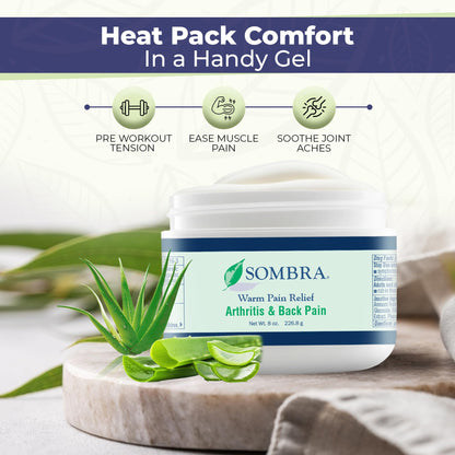 Sombra Warming Therapy Gel for Muscle Comfort and Tension Relief