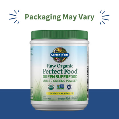 Garden of Life Raw Organic Perfect Superfood Juiced Greens Powder - imprüv 