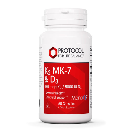 Protocol for Life Balance K2 MK-7 & D3 for Vascular, Bone & Immune Support