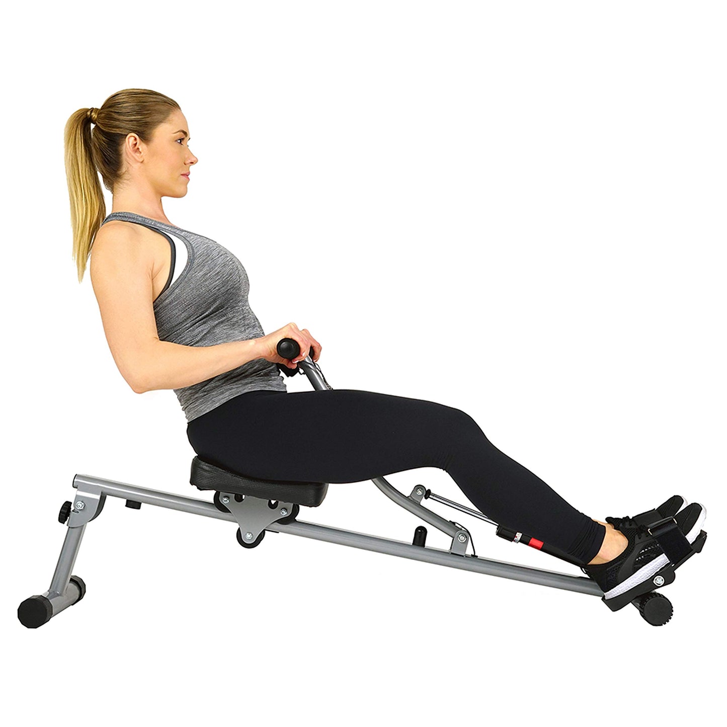 Compact Hydraulic Resistance Rowing Machine