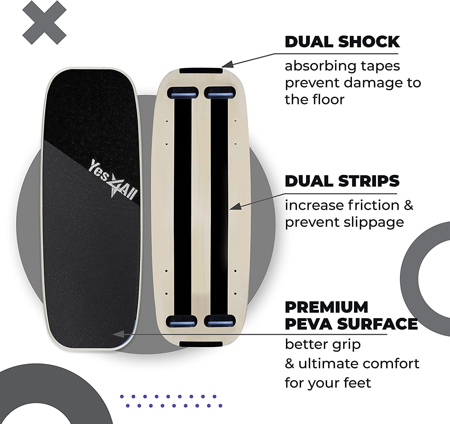 Balance Board Surf Trainer