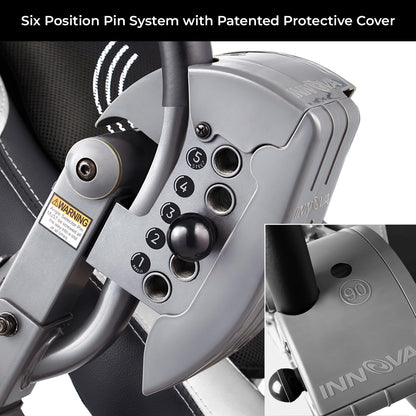 Inversion Table with Heat and Massage for Spinal Decompression