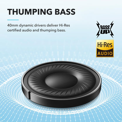 Soundcore by Anker Hybrid Active Noise Cancelling Over-Ear Headphones - imprüv 
