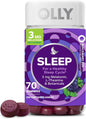 OLLY Sleep Gummies with Melatonin and L-Theanine for Restful Nights, 70 Count