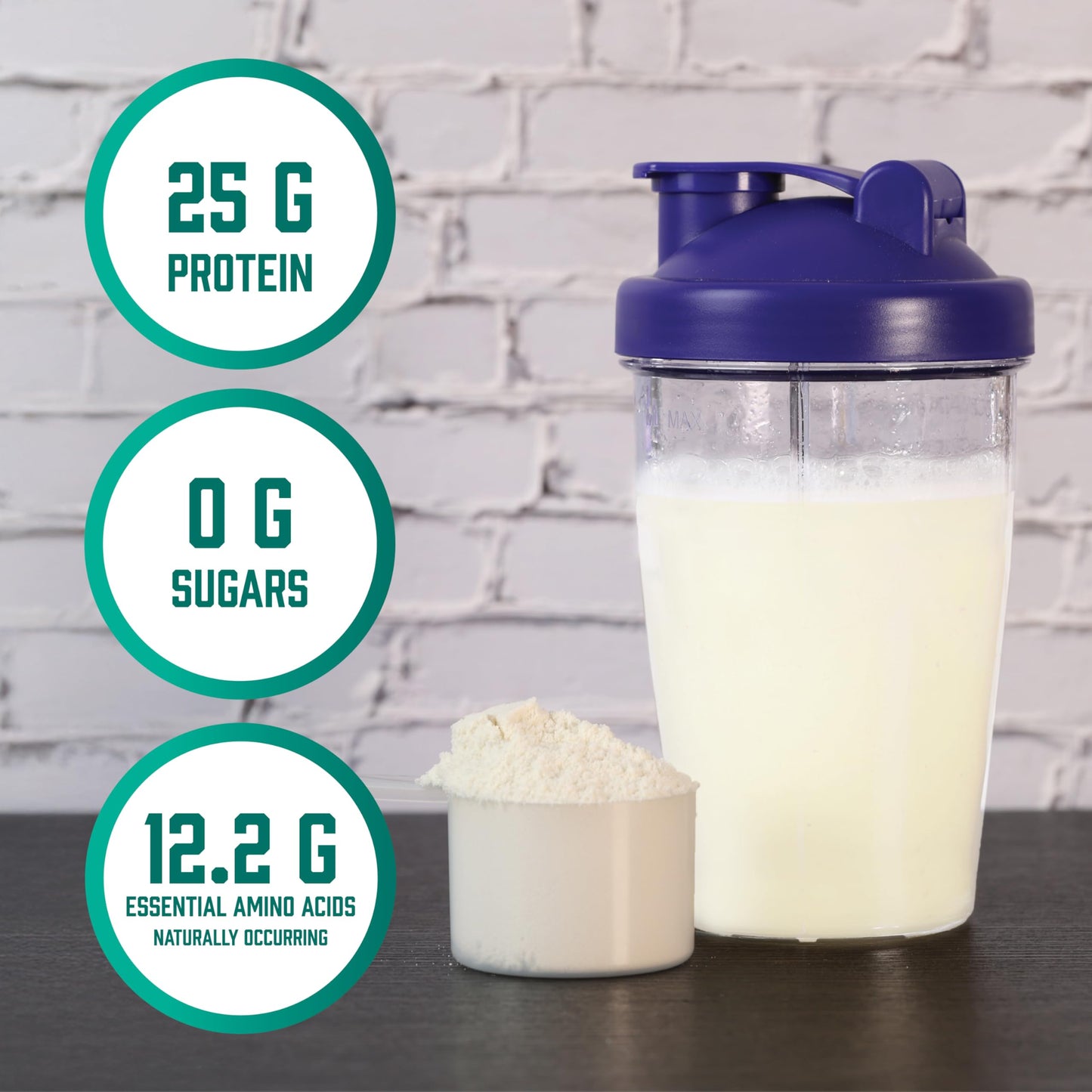 NOW Foods Sports Whey Protein Isolate with BCAAs, Unflavored