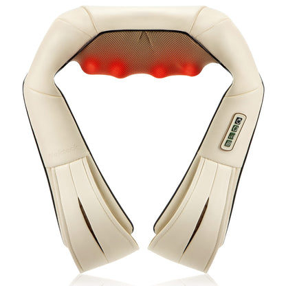 Electric Shiatsu Deep Tissue Neck Massager with Heat - imprüv 
