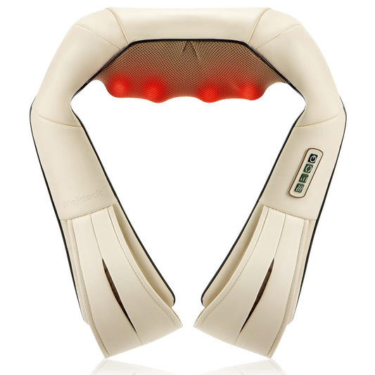 Electric Shiatsu Deep Tissue Neck Massager with Heat