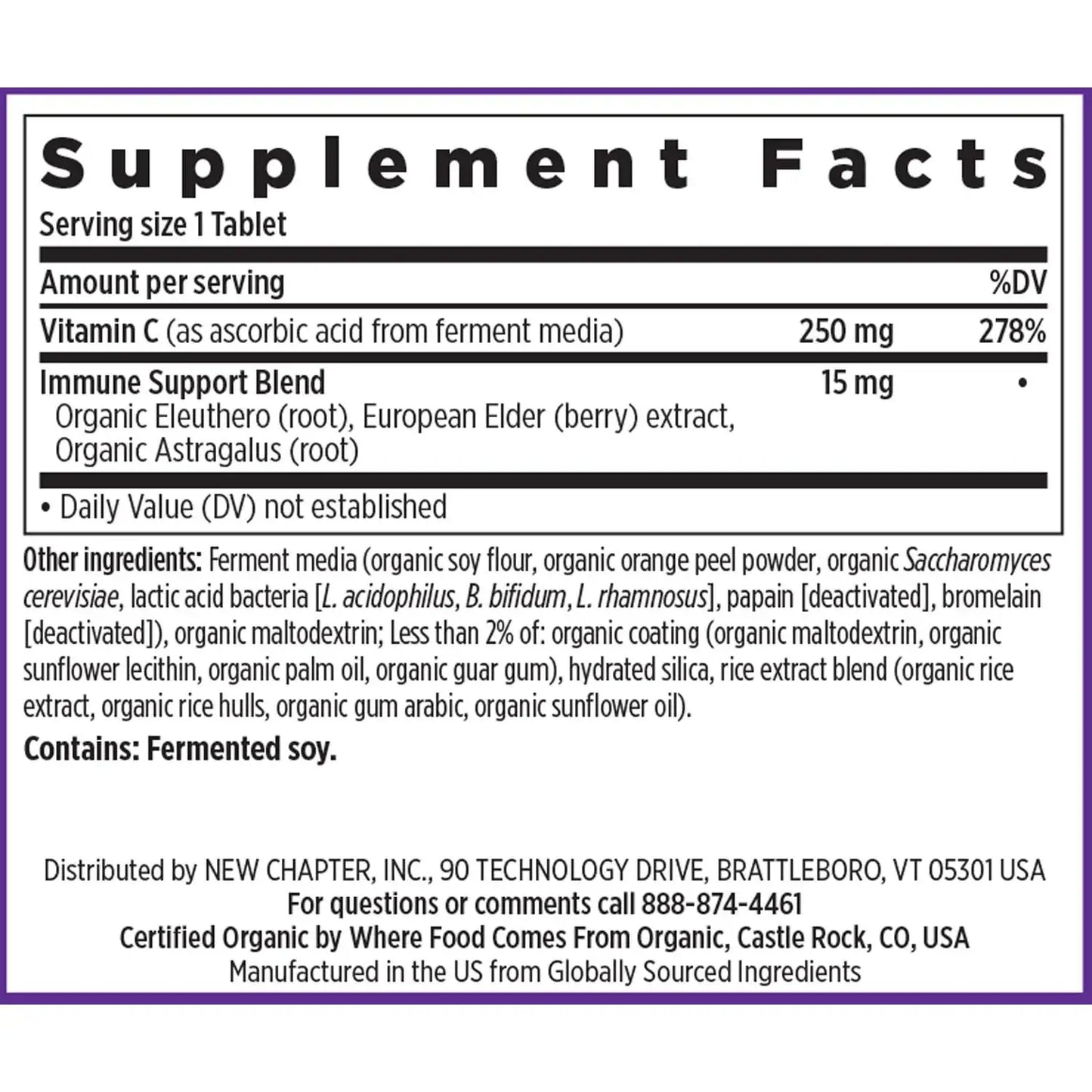 New Chapter Fermented Vitamin C for Immune and Collagen Support - imprüv 