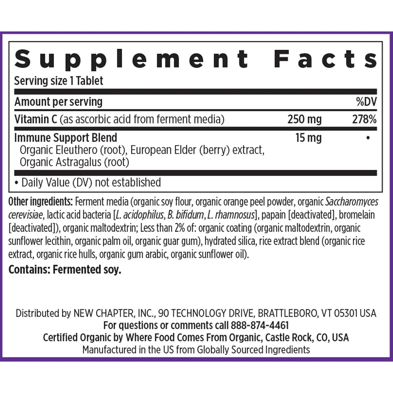 New Chapter Fermented Vitamin C for Immune and Collagen Support - imprüv 