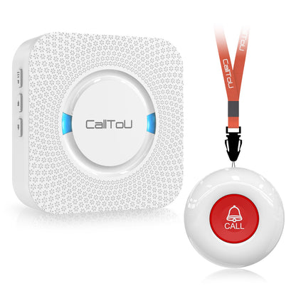 Wireless Caregiver Call Button Medical Alert System with 500ft Range