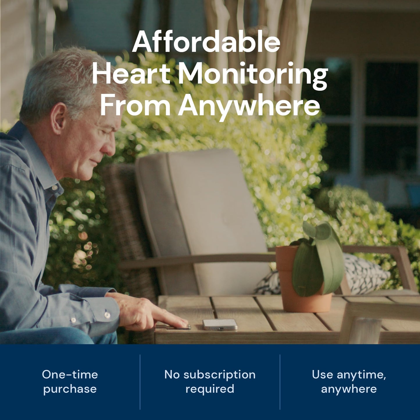 Personal EKG Monitor for Arrhythmia Detection, FDA-Cleared