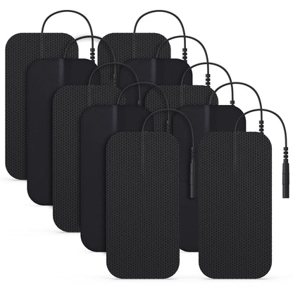 TENS Unit Electrode Pads, Rectangular Reusable Replacement - imprüv 