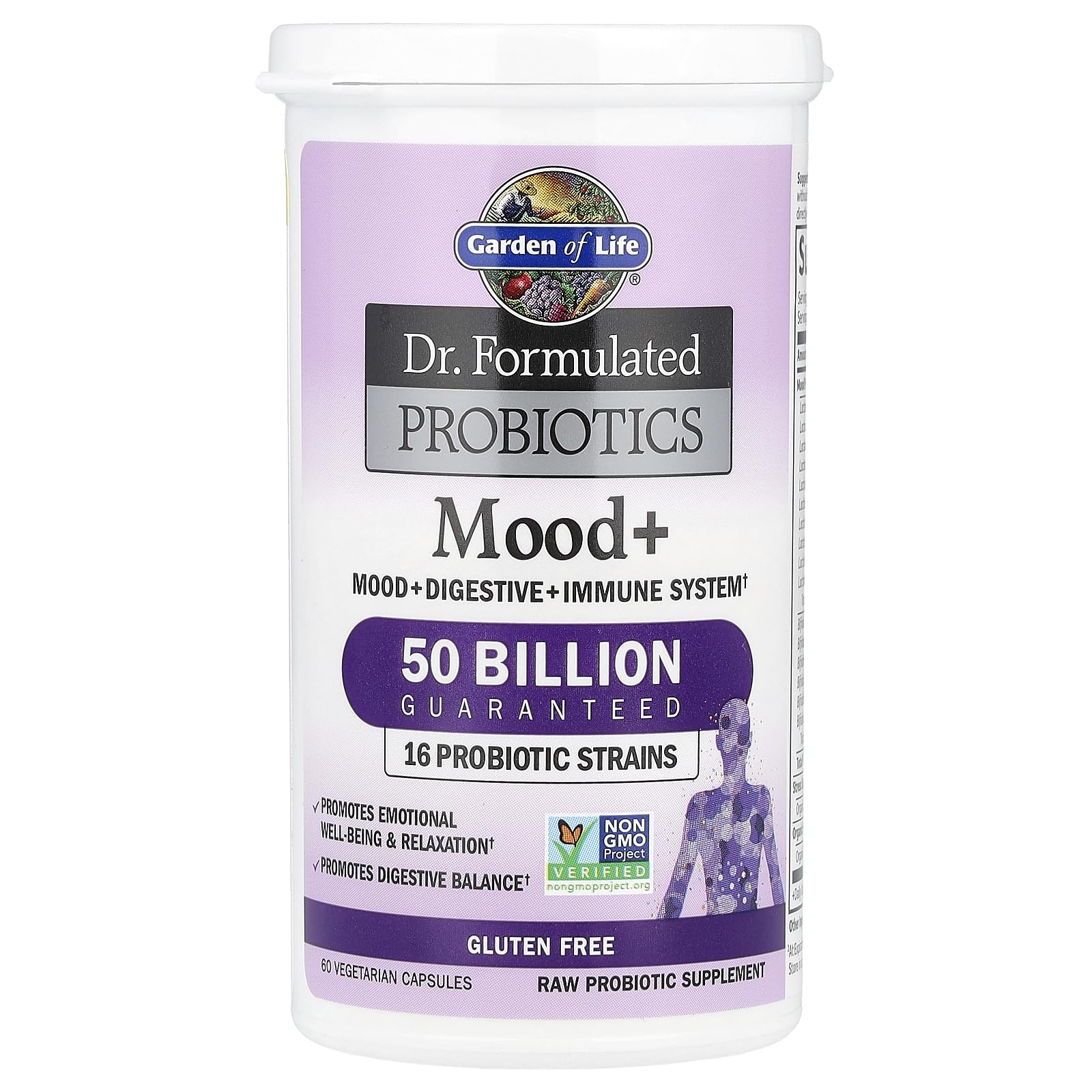 Garden of Life Dr Formulated Probiotics Mood+ with Ashwagandha - imprüv 