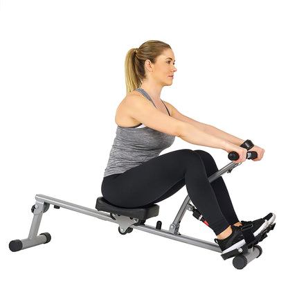 Compact Hydraulic Resistance Rowing Machine