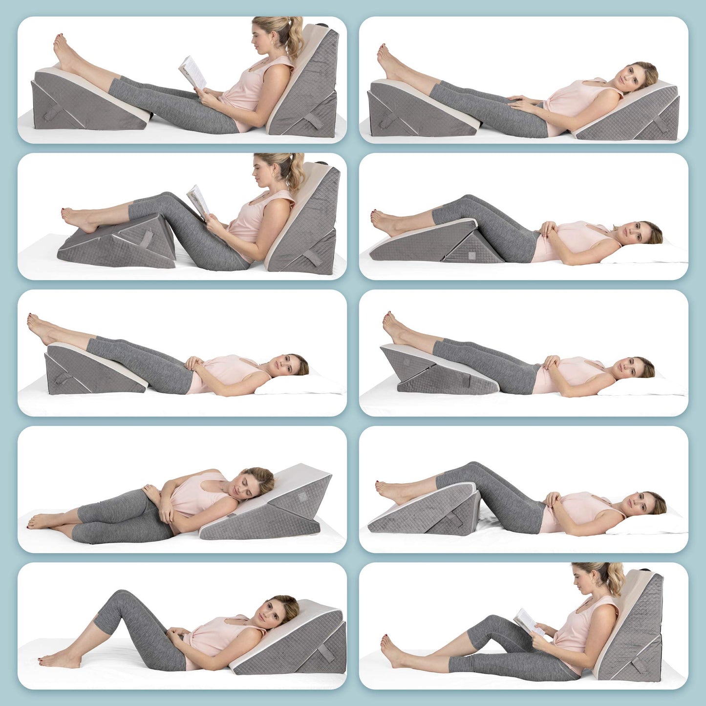 Bed Wedge Elevation Pillow Bolster