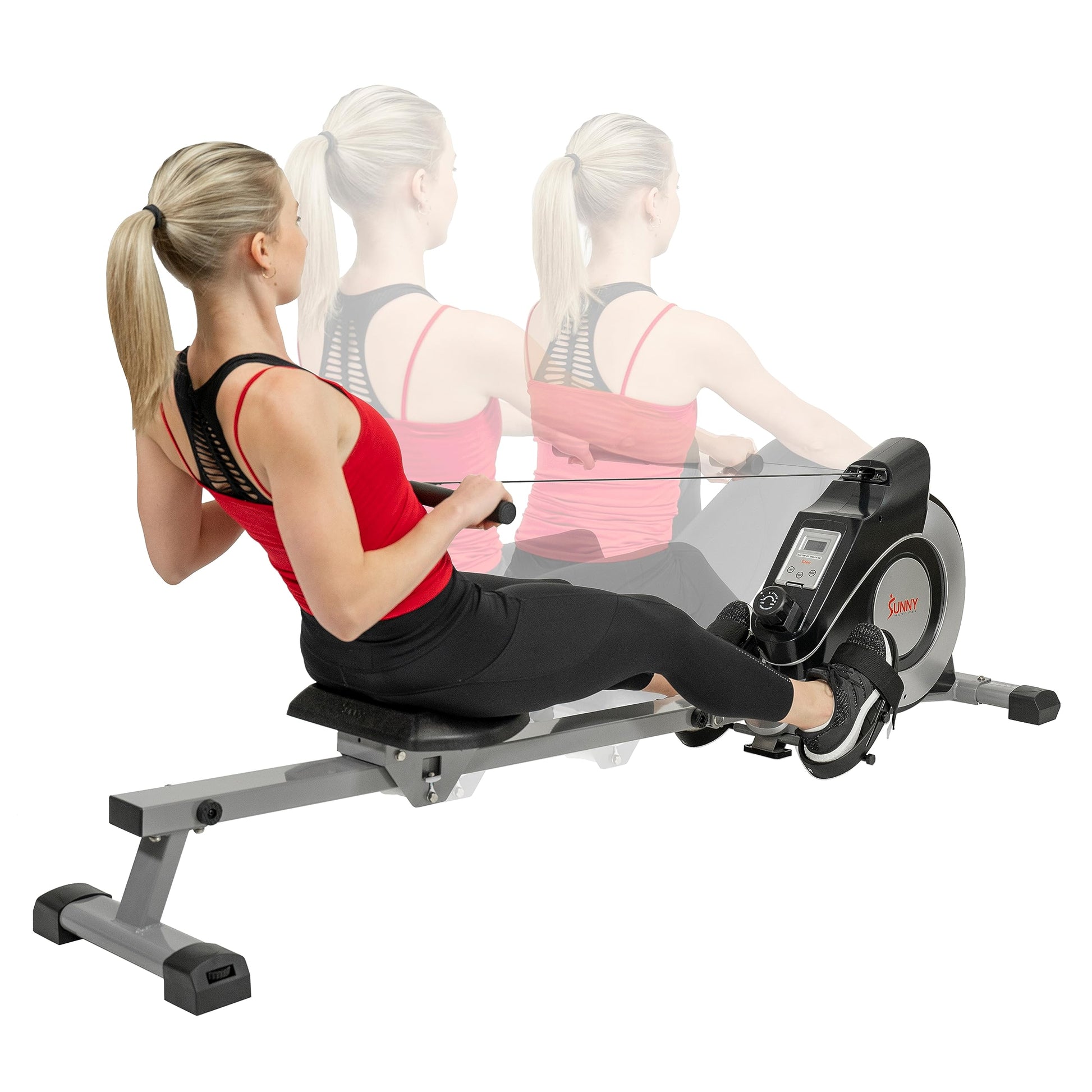 Ergonomic Low-Impact Magnetic Resistance Rowing Machine