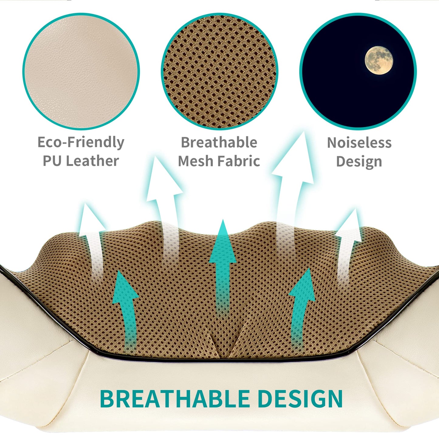 Electric Shiatsu Deep Tissue Neck Massager with Heat - imprüv 