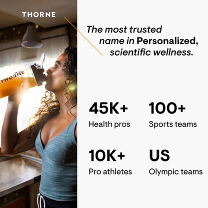 Thorne Basic B-Complex with Methylated B Vitamins for Energy and Brain Support - imprüv 