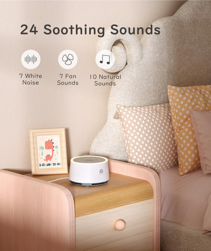 Ambient Light White Noise Sound Machine for Sleep & Meditation