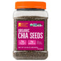 Organic Chia Seeds Rich in Fiber, Plant Protein, and Omega-3 for Digestive Health
