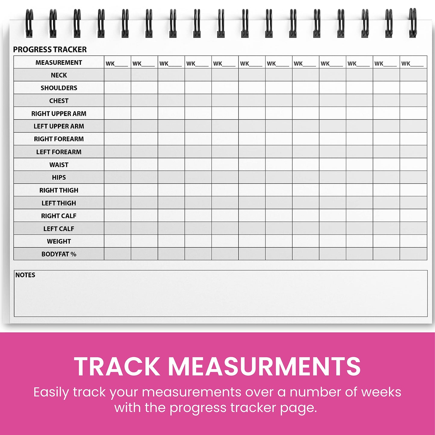 Ultimate Fitness Journal & Gym Workout Log Book