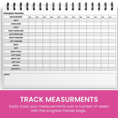 Ultimate Fitness Journal & Gym Workout Log Book