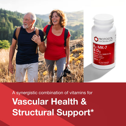 Protocol for Life Balance K2 MK-7 & D3 for Vascular, Bone & Immune Support