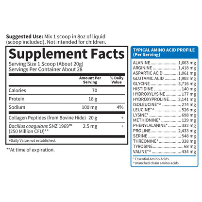 Garden of Life Collagen Peptides Powder for Hair Skin Nails Joints, 1.24 Pound - imprüv 