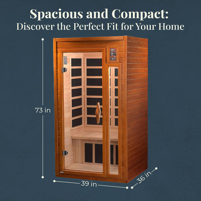 Far Infrared Home Sauna & Chromotherapy for up to 2 People