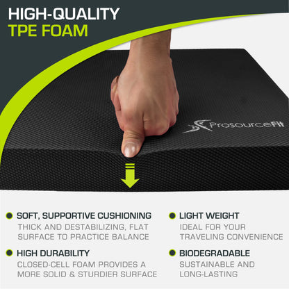 Non-Slip Cushioned Balance Foam Pad