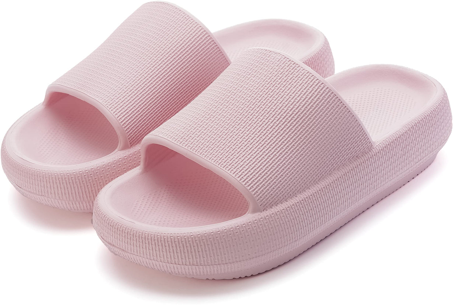 Unisex Orthopedic Pillow Slippers, House Slides Shower Sandals, Cushioned Thick Sole