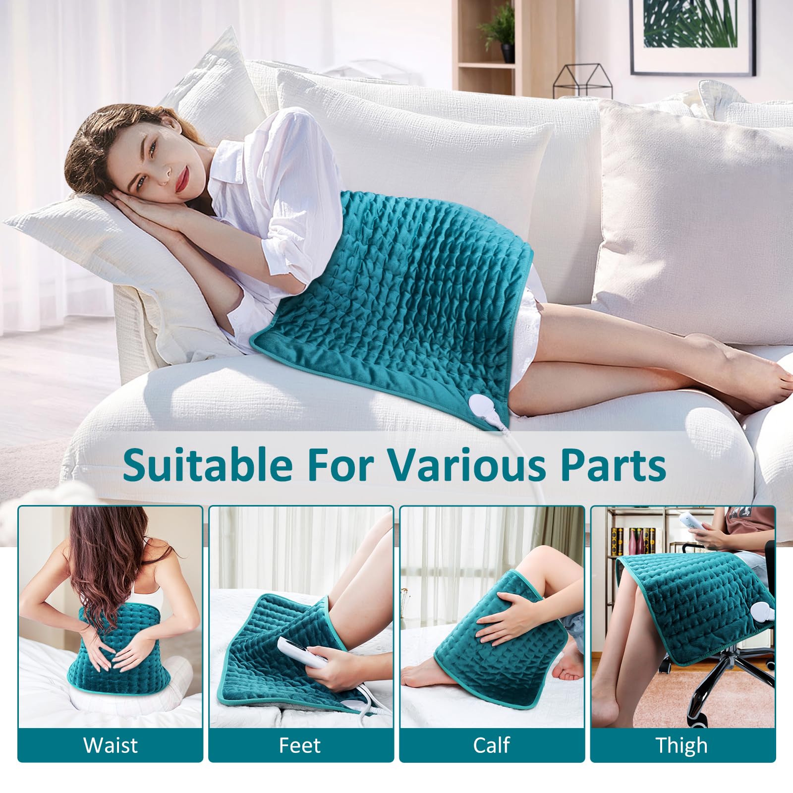 Machine Washable Electric Heating Pad