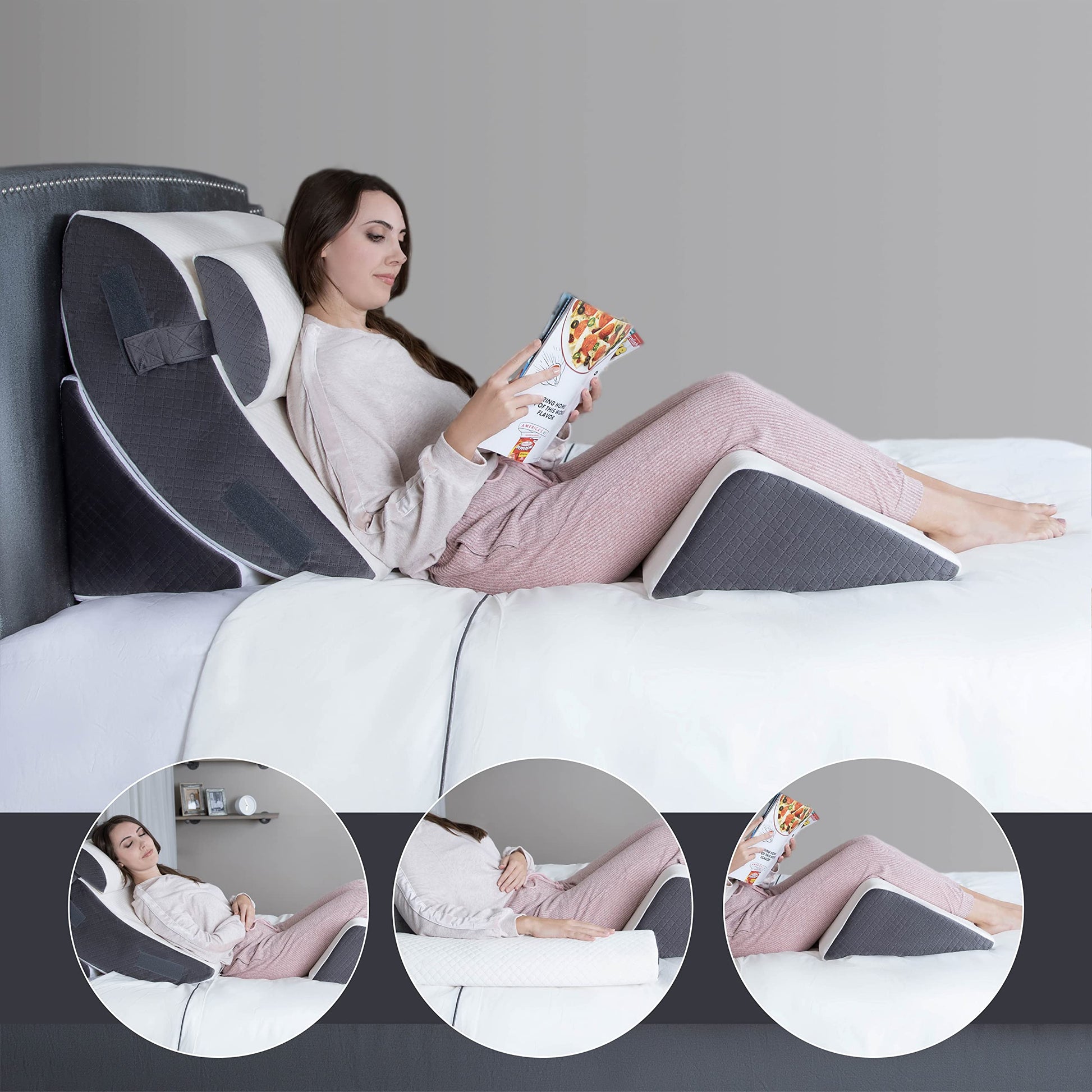 Bed Wedge Elevation Pillow Bolster