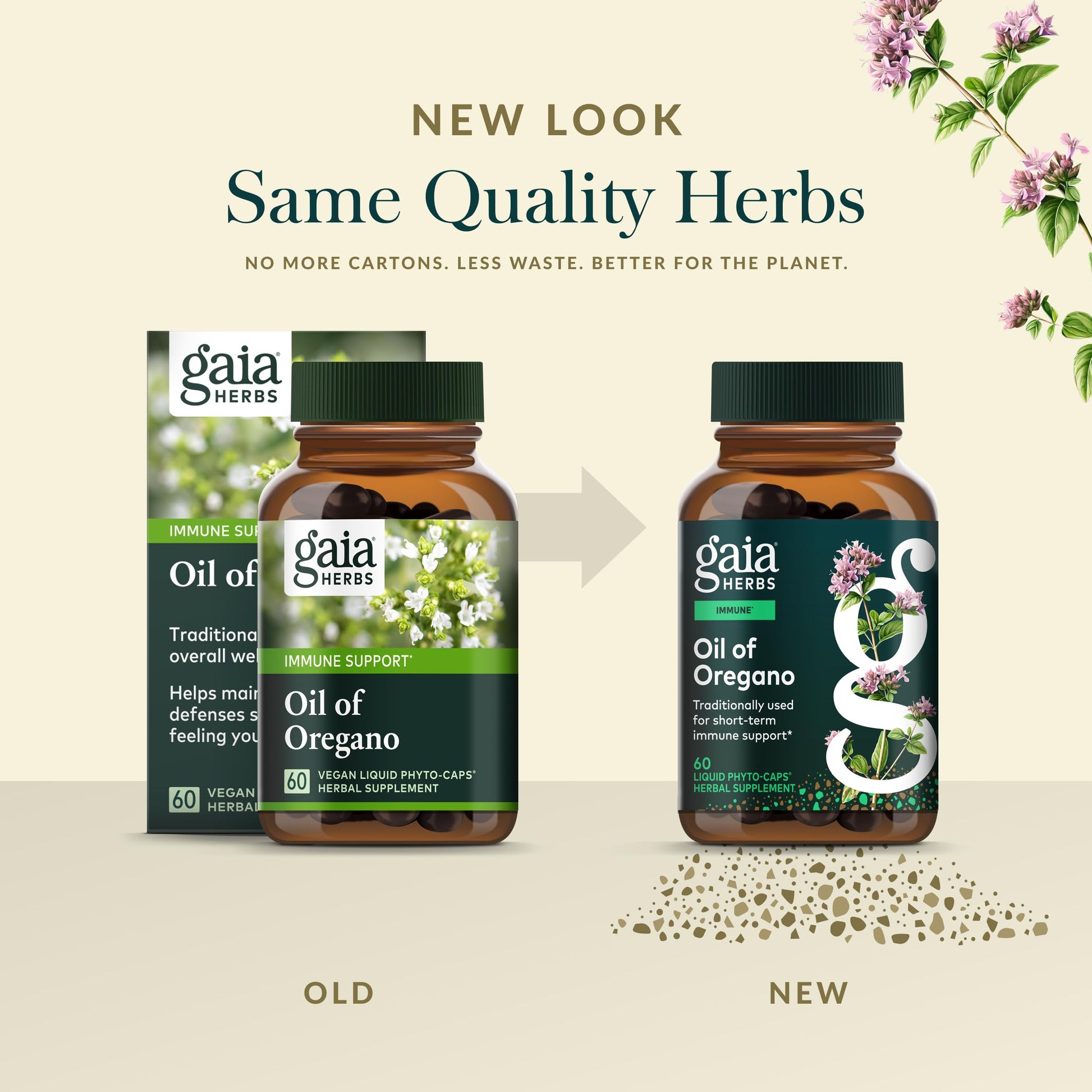 Gaia Herbs Oil of Oregano for Immune & Antioxidant Support - imprüv 