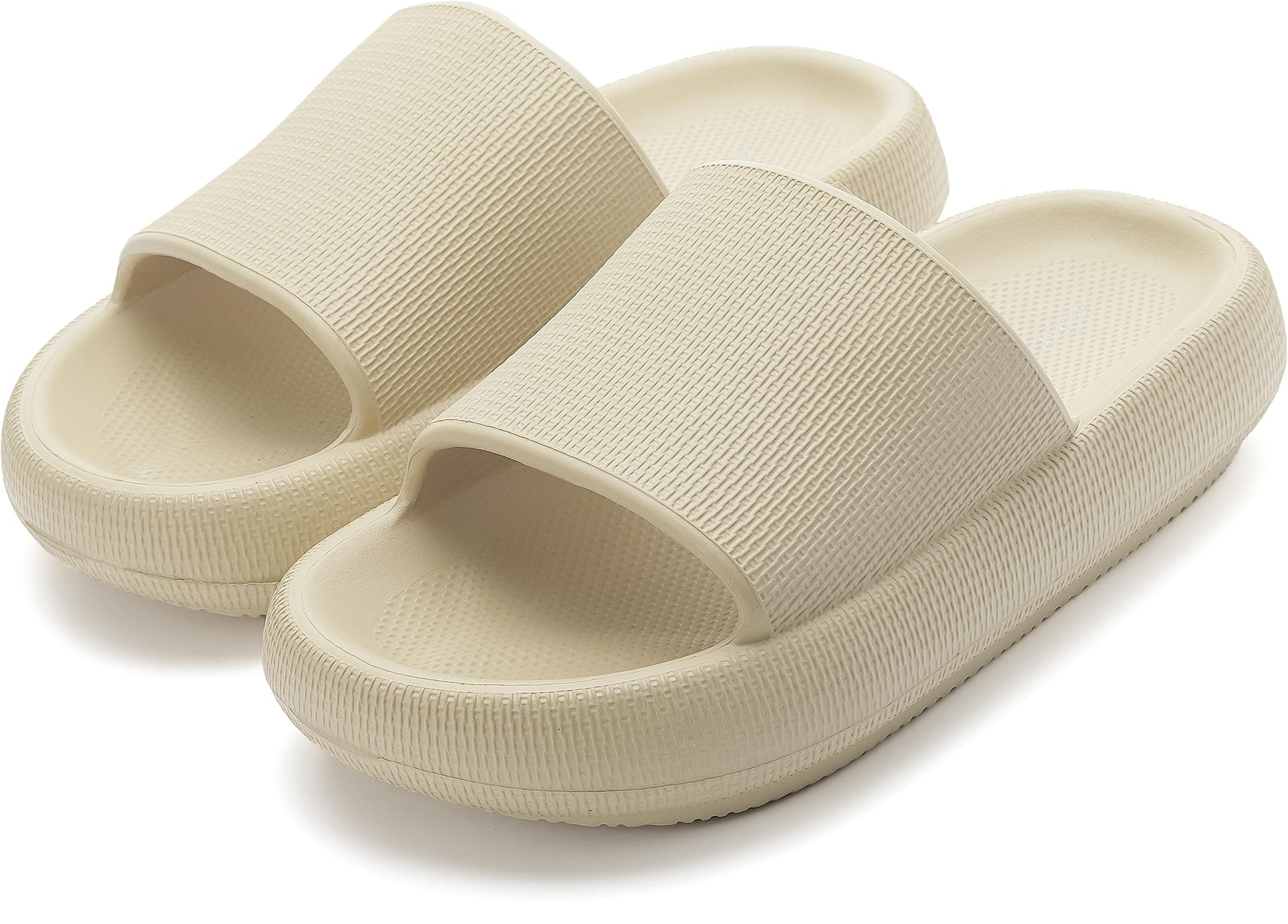 Unisex Orthopedic Pillow Slippers, House Slides Shower Sandals, Cushioned Thick Sole