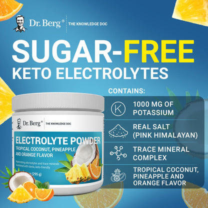 Dr. Berg Sugar Free Electrolyte Hydration Powder