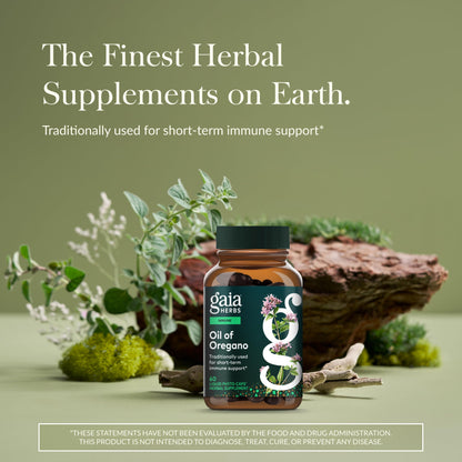 Gaia Herbs Oil of Oregano for Immune & Antioxidant Support - imprüv 