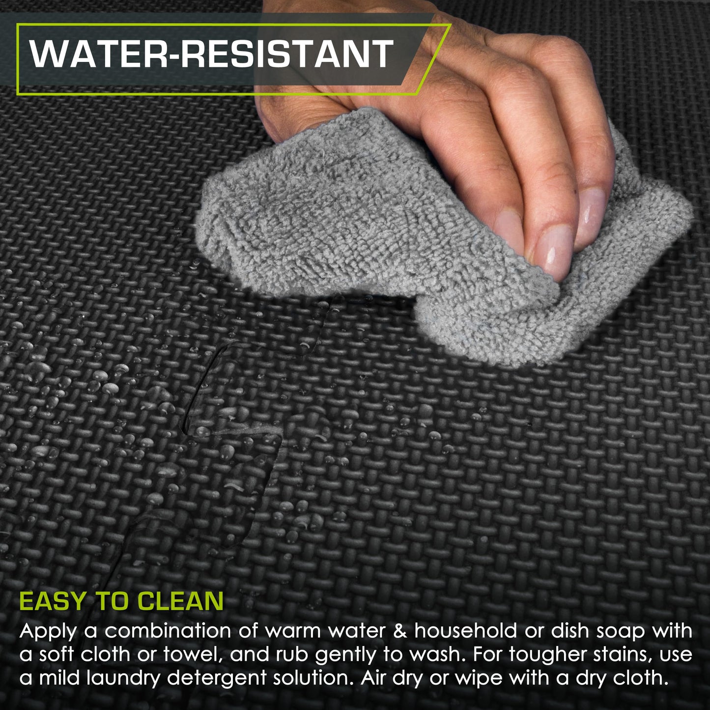 Extra Thick Interlocking Puzzle Foam Tiles for Workout Flooring