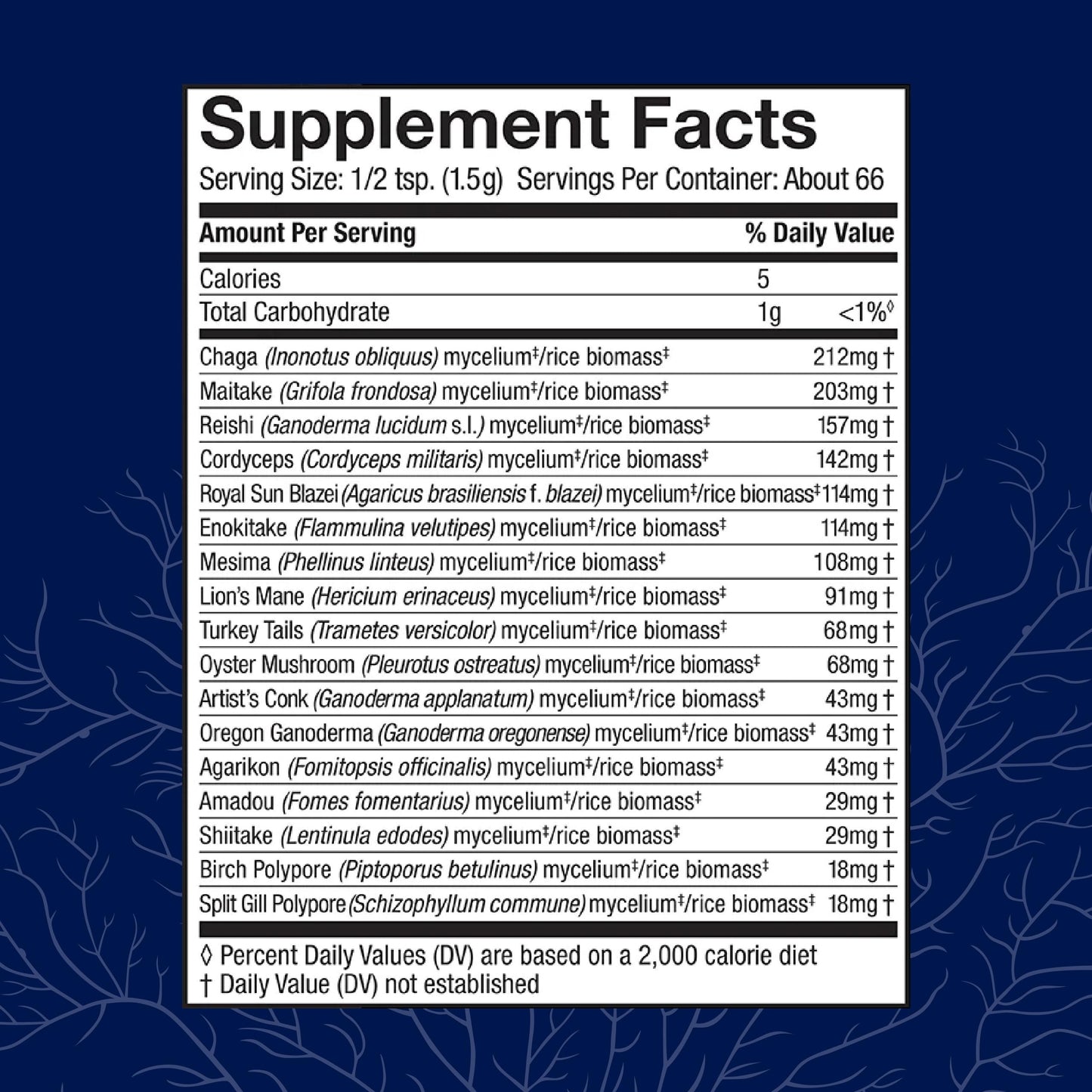 Host Defense MyCommunity 17 Species Mushroom Powder Blend, 3.5 oz (66 Servings) - imprüv 